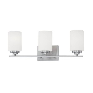 Millennium Lighting Durham 3 - Light Vanity in  Satin Nickel - 1 of 2