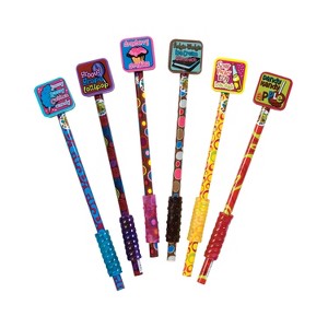 Geddes Scent-Sibles Pencils With Giant Erasers - 36 per display - 1 of 4