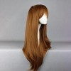 Unique Bargains Women's Curly Wigs 30" Blonde with Wig Cap - 3 of 4