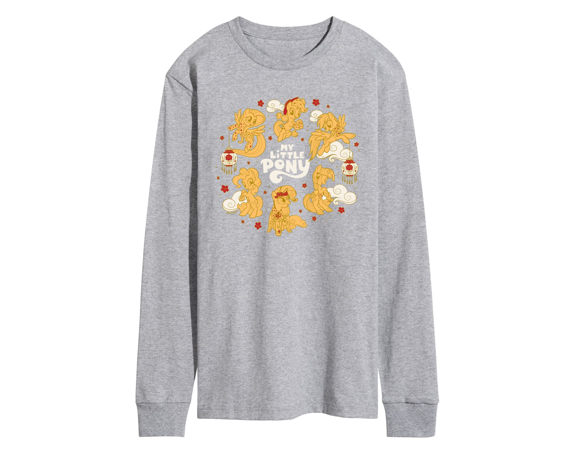 Men's - My Little Pony - My Little Pony Lunar New Year Long Sleeve Graphic T-Shirt