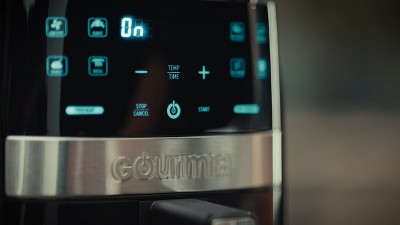 Gourmia 3-Quart Black Stainless Steel Digital Air Fryer