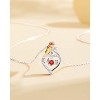 Molenia Mother's Day 925 Sterling Silver Birthstone Necklace for Mom Women Pendant Mama Necklaces Jewelry Christmas Birthday Unique Gifts for Her - 3 of 4