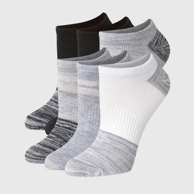 Hanes Women's Lightweight Performance 6pk No Show Socks - 5-9