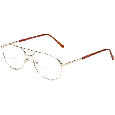 Calabria 1110CB Designer Stainless Steel Reading Glasses