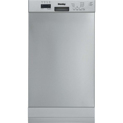Danby DDW18D1ESS 18" Wide Built-in Dishwasher in Stainless Steel