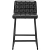 Zuo Pago Counter Stool (Set of 2) Black - 3 of 4