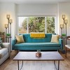 66"H Standing Lamp For Living Room,Floor Lamp Boho Style With Foot Switch,Floor Lamp With Rattan Shade For Bedroom -The Pop Home - 3 of 4