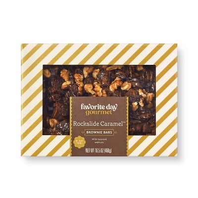 Rockslide Caramel Brownie Bar - 16.5oz - Favorite Day™