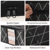 Unique Bargains Collapsible Closet Containers Organizers 38.19"x12.99"x5.91" Black - 3 of 4