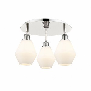 Cindyrella - 3 Light Flush Mount In Industrial Style-10 Inches Tall and 17.75 Inches Wide - 1 of 1