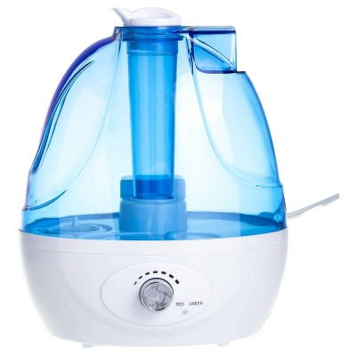 Cool Mist Humidifiers for Bedroom- 2.2L Quiet Ultrasonic, 360° Rotating Nozzle, Adjustable Mist, Auto Shut-Off, Filter-Free for Large Rooms