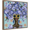 Amanti Art 22"x22" Sunning in Florals II by Yvette St. Amant Framed Canvas Wall Art - 2 of 4