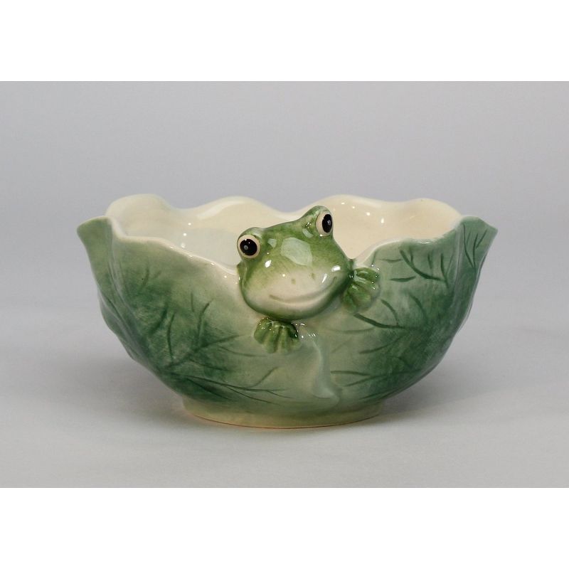 Kevins Gift Shoppe Frog in Lily Pad Candy Bowl, 1 of 8