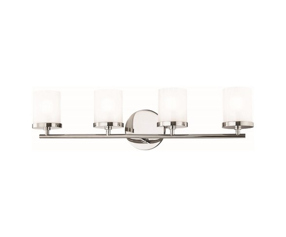 4pc Ryan Bath Light Brushed Nickel - Mitzi by Hudson Valley