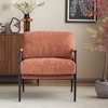 Modern Accent Chair, Upholstered Armchair Leisure Chair for Cozy Living Room, Bedroom, or Office Seating -Frevyn - 2 of 4