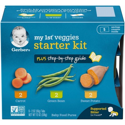 gerber first stage baby food