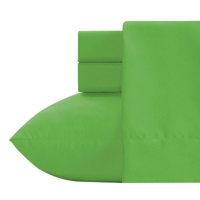 Crayola Green Microfiber Sheet Set (Queen) 4pc