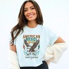 Simply Sage Market American Rebel Spirit Distressed Garment Dyed Tee - 2 of 4