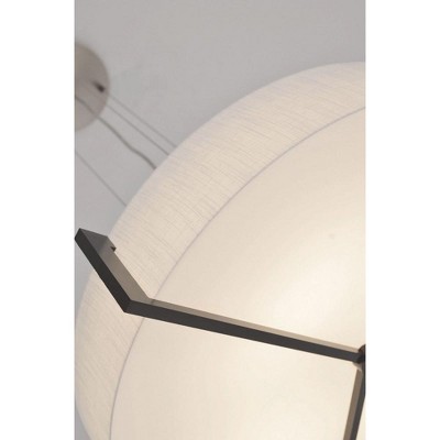 AFX Apex 1 - Light Pendant in  Satin Nickel/Espresso