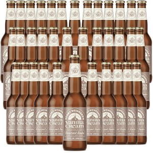 Henry Weinhard's Vanilla Cream Soda 36 Pack | 12oz Glass Bottles | Classic American Flavor | Premium Craft Soda - 1 of 1