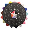 TheDapperTie - Men's Solid Triangle Pre Folded Pocket Square on Card - 4 of 4
