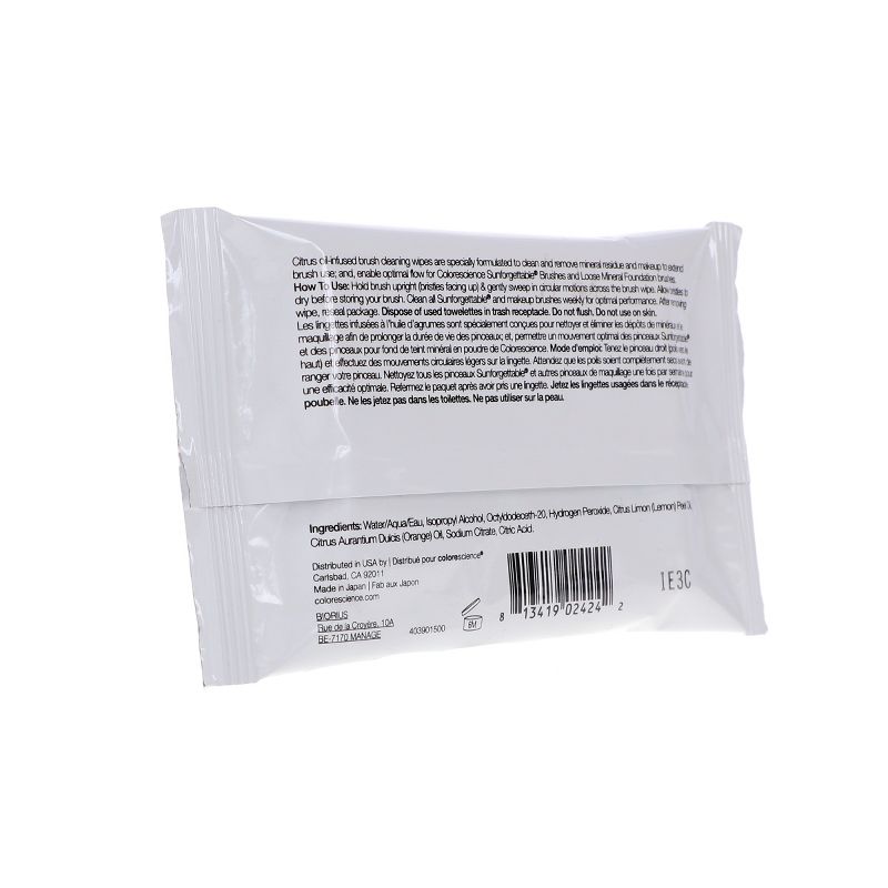 Colorescience Brush Cleaning Wipes 20 ct., 3 of 7
