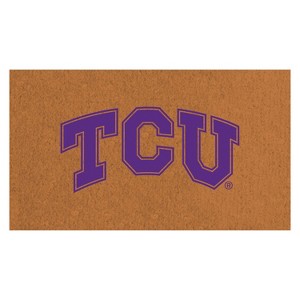 Coir Mat, 16"x28", Texas Christian University - 1 of 4