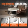 VEVOR Flour Sieve Fine Mesh, 80 Mesh Flour Sifter, 304 Stainless Steel Fine Mesh Sifter Food-grade, Dia. 12.6" Fine Mesh Strainers for Baking - 3 of 4