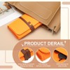 Unique Bargains Felt Soft Portable Storage Scratch-Resistant Eyeglasses Bag 3 Pcs - 3 of 4