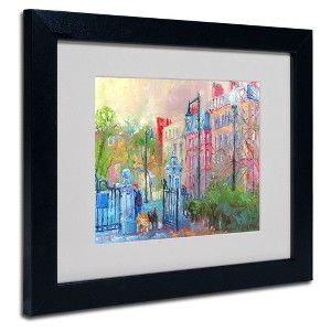 Trademark Fine Art - Richard Wallich 'Boston' Matted Framed Art - 1 of 3