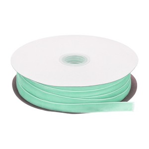 Unique Bargains Soft Single Face Spool Silky Velvet Ribbon for Bouquets DIY Gift Craft - 1 of 3