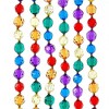 72.0 Inch Multi Colored Jewel Garland Faceted Bead Tree Garlands - 2 of 3