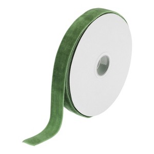 Unique Bargains Soft Single Face Spool Silky Velvet Ribbon for Gift Wrapping - 1 of 3