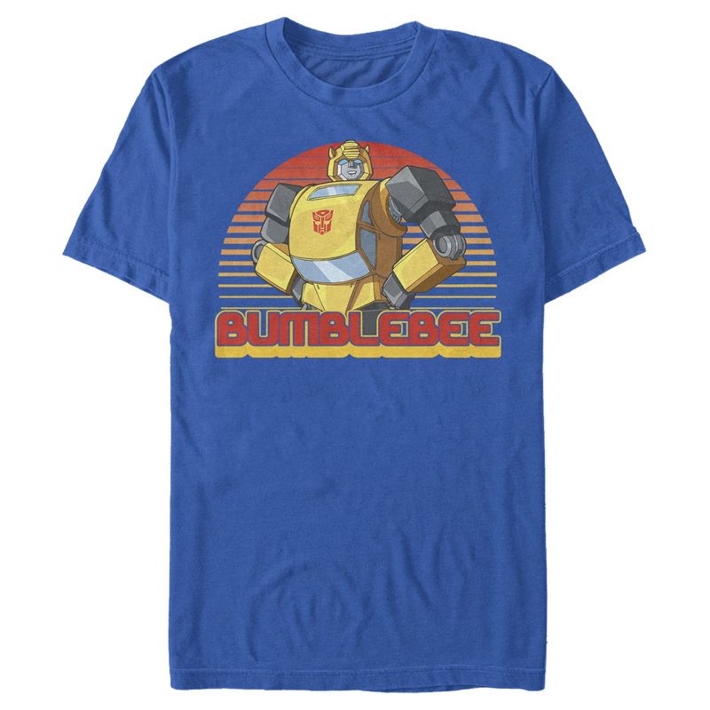 Men's Transformers Retro Bumblebee T-Shirt, 1 of 6