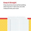 School Smart Graph Paper Pad, 8-1/2 x 11 Inches, 1/2 Inch Ruling, 50 Sheets, Pack of 12 Pads - 3 of 4