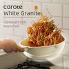 CAROTE 13pc Nonstick Cookware Set Pots and Pans Set with Lids and Utensils - White Granite - 3 of 4