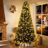 Home Imports Emporium 7.5ft Christmas Tree with Lights, Prelit with 1746 Branch Tips, 550 Warm Lights and Metal Stand, Aritificial Christmas Tree - 3 of 4