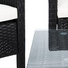 Aboka 4 Piece Living Set - Indoor/Outdoor - PAT7505 - Safavieh - 3 of 4