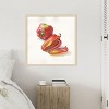 Amanti Art Still Life Pepper by Samira Yanushkova Wood Framed Wall Art Print - 4 of 4