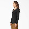 Dickies Women's Henley Long Sleeve Shirt - 3 of 3
