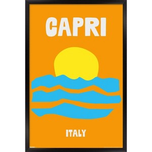 Trends International Reinders: Destinations - Destination Capri Framed Wall Poster Prints - 1 of 4