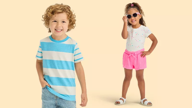 Smart duos, Cotton pocket t-shirt, 2T-3T, 2/$15 - Baby girl