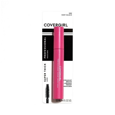 CoverGirl Professional Super Thick Lash Mascara, Very Black 200 0.44 fl oz
