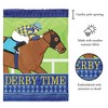 Magnolia Garden Derby Time Horseracing 29 x 42 Inch Polyester Garden Flag - 2 of 2