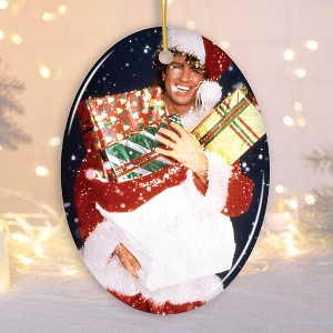 Nostalgic Last Christmas, Retro Ornament| OrnamentallyYou - 1 of 4