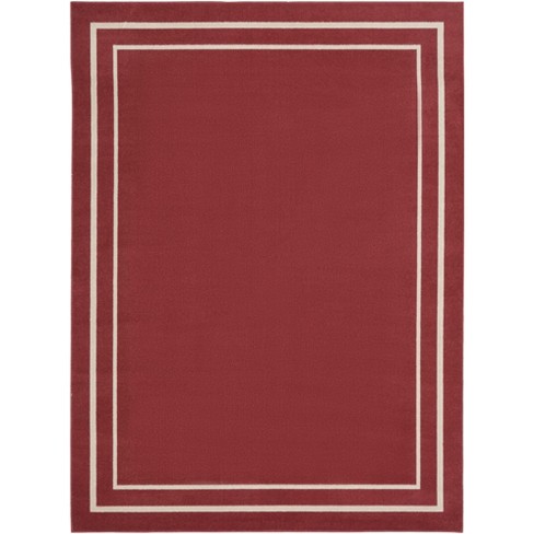 Nourison Essentials Bordered Indoor Outdoor Area Rug - image 1 of 4