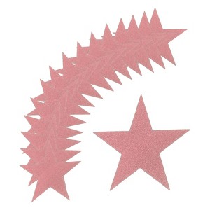 Unique Bargains Decorative Party Wedding Cardboard Five Star Paper Cutouts - 1 of 4