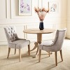 Abby 19" H Tufted Dining Chair With Nail Head Trim (Set of 2) - MCR4701 - Safavieh Couture - 3 of 4