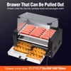 Acekool Commercial Hot Dog Roller with Non-Stick Stainless Steel Rollers, Detachable Glass Cover, ETL Certified, Easy Clean Removable Drip - 3 of 4