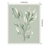 Amanti Art Tonal Green Ferns II by Elizabeth Medley Canvas Wall Art Print Framed 16 x 20-in. - 4 of 4